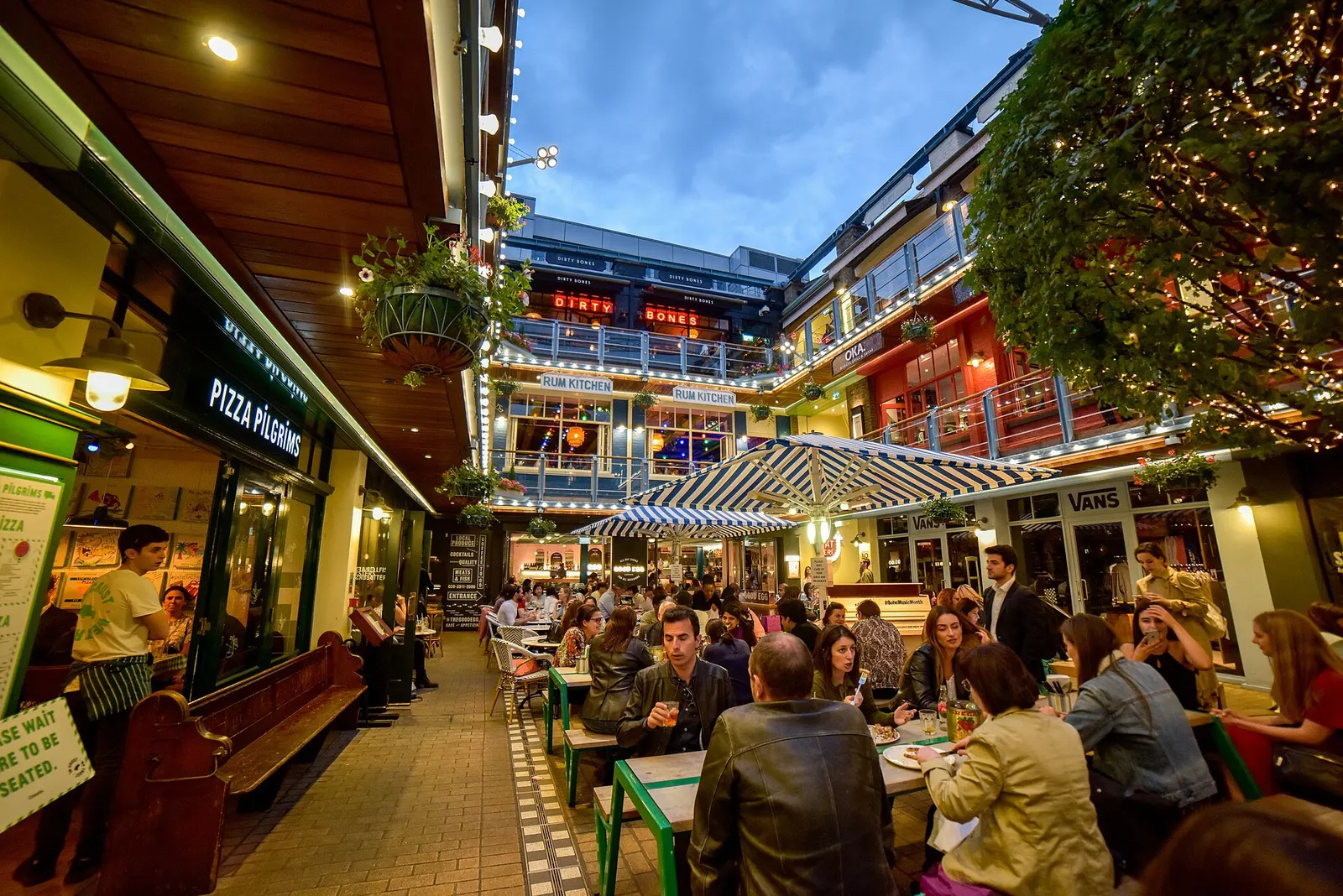 Kingly Court, Soho, London